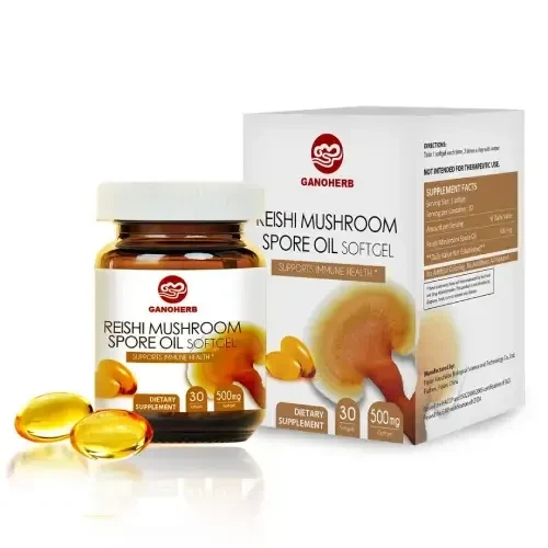 Reishi mushroom spore oil